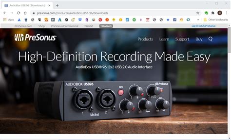 Image result for AudioBox USB Driver