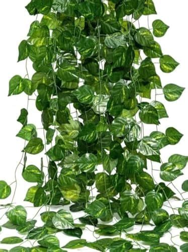 Buy MUNDEYA Artificial Garlands Hanging Leaves Greenery Vine Creeper ...