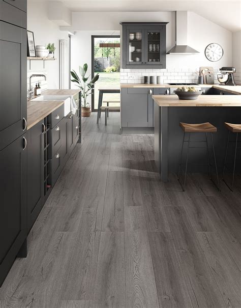 Grey laminate flooring kitchen – Artofit