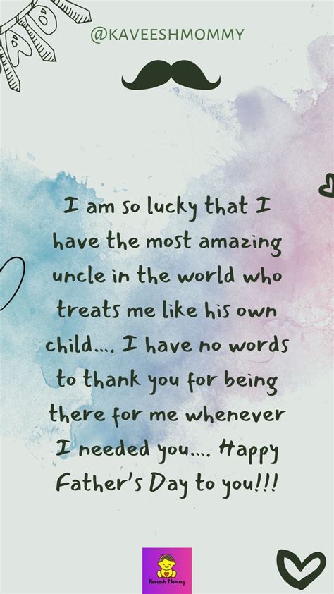 happy father's day uncle quotes