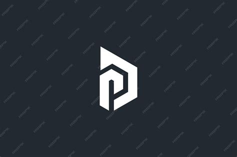 Premium Vector | Abstract pd dp p d letters logo initial based monogram icon vector