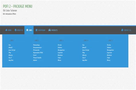 Image result for jQuery Menu Examples