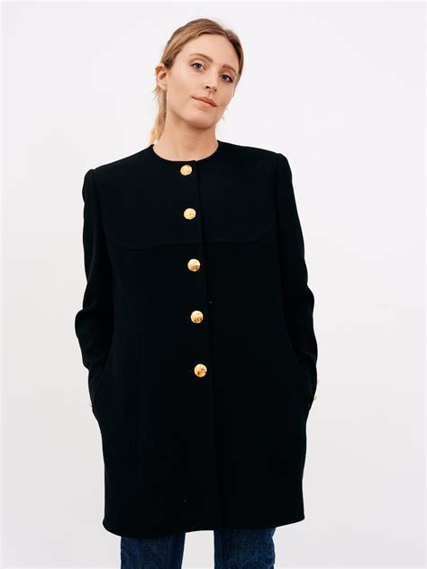 Vintage Richard Carriere Wool Jacket - Black | Garmentory