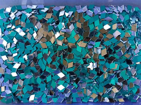 VINAYAK GALLERY Dimond Shape Mirror for Lippan Art and All Craft Work ...