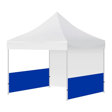 Demi-mur pour tente 10' avec bras | L’Étendard