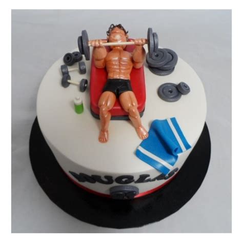 Gym Lovers Boy Cake In Delhi NCR
