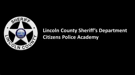 Citizens Police Academy, 4151 Thornton Taylor Pkwy, Fayetteville, TN ...