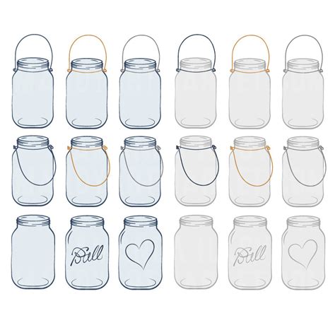 Mason Jar Clip Art Pictures - Clipartix