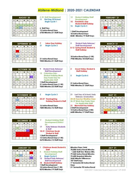 Angelo State Academic Calendar - Academiccalendars.net