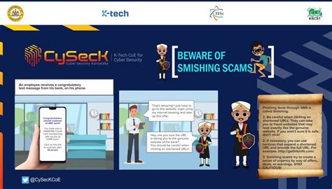 Beware of Smishing Scams - Centre of Excellence in Cyber Security, Govt ...