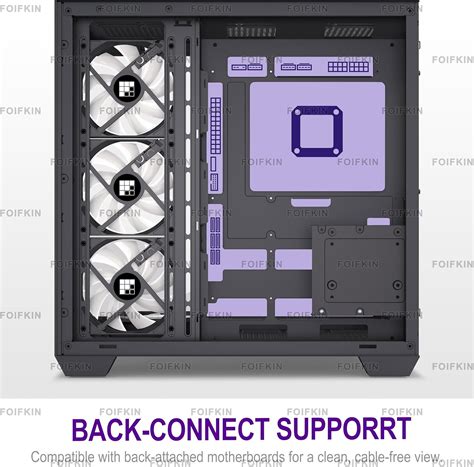 FOIFKIN F300 PC Case ATX with 7 PWM ARGB Fans High India | Ubuy