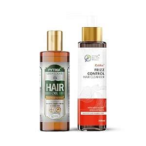 Buy Fytika Lush Locks Hair Oil + Frizz Control Hair Cleanser - Combo ...