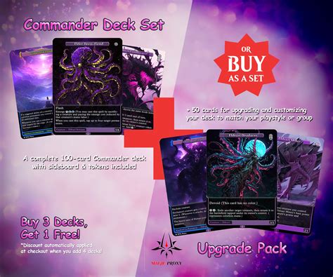 Personalized cEDH Commander Decks | Magic Proxy Store