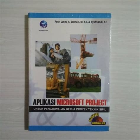 Jual Buku Aplikasi Microsoft project untuk penjadwalan kerja proyek ...