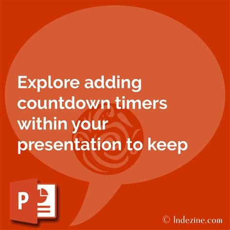Image result for Add Timer to PPT Slides to Control Time