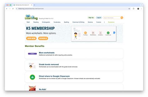 K5 Learning: Quality Educational Worksheets for Grades K-5