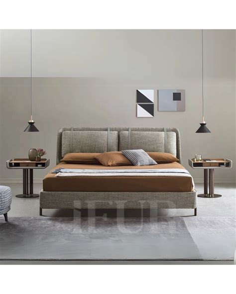 Bresca Textura Upholstered Bed - Luxury & Comfort