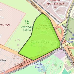 Dhaula Kuan, Dhaula Kuan Enclave I, Delhi - Map, Pin Code, Locations ...