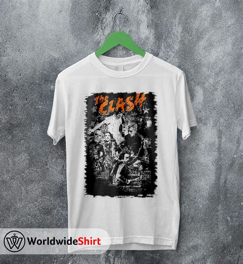 The Clash T Shirt The Clash T Shirt Vintage The Clash Shirt– WorldWideShirt