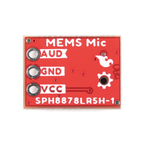 SparkFun Analog MEMS Microphone Breakout - SPH8878LR5H-1 at MG Super ...