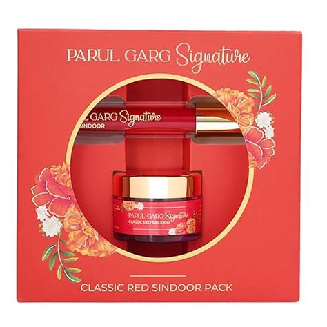 Parul Garg Beauty Signature Sindoor Pack - Deep Maroon Red | Liquid ...