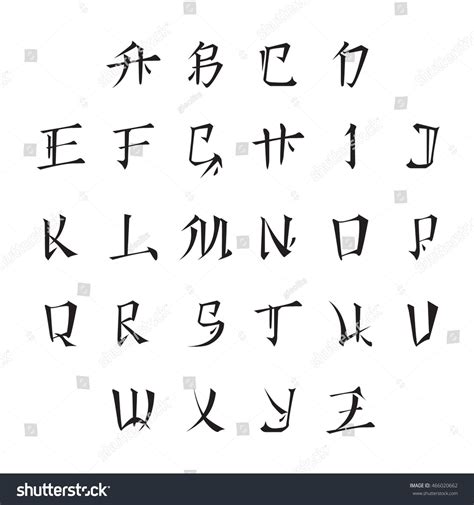 Image result for japanese alphabet font style | Tipos de letras abecedario, Estilos de letras ...