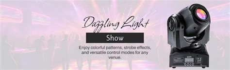 BSBL Led Moving Corded Electric Head Light 30W Dj Lights Stage Lighting ...