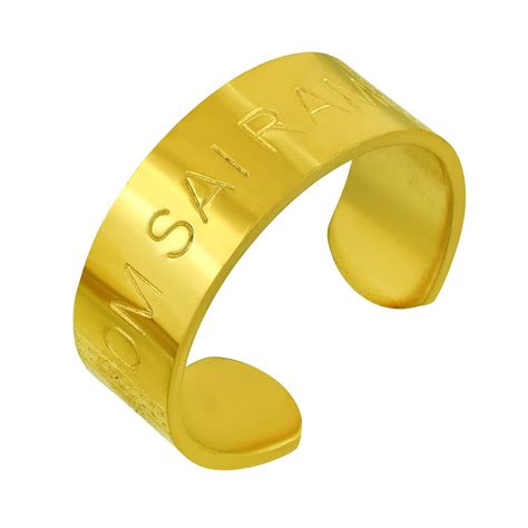 Memoir Gold Plated Shirdi Sai Baba Om Sai Ram Challa Adjustable Open ...