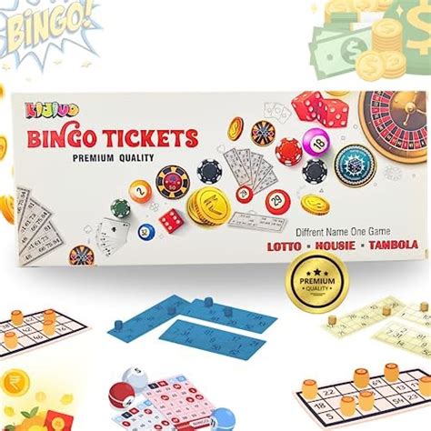 Buy kidivo Tambola or Housie Game Set With 600 Tickets in Each Book ...