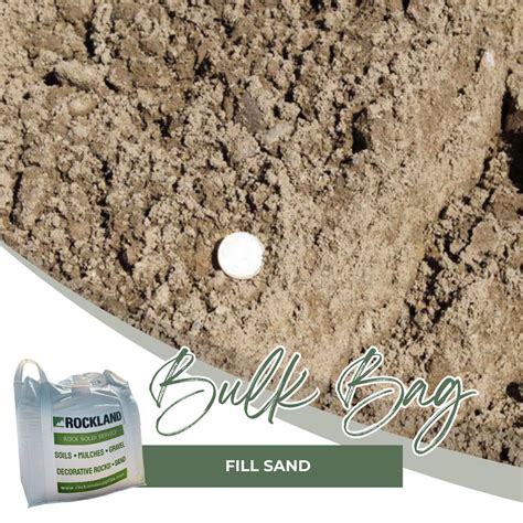 (Bulk Bag) Fill Sand - Rockland Supplies