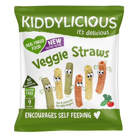 Straws Veggie 4x12g - Bubbleeboo