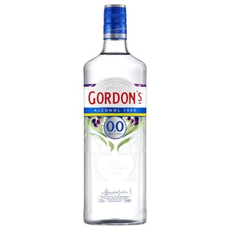 Gordon's 0,0% - Ginebra Sin Alcohol - Gordon's sin alcohol