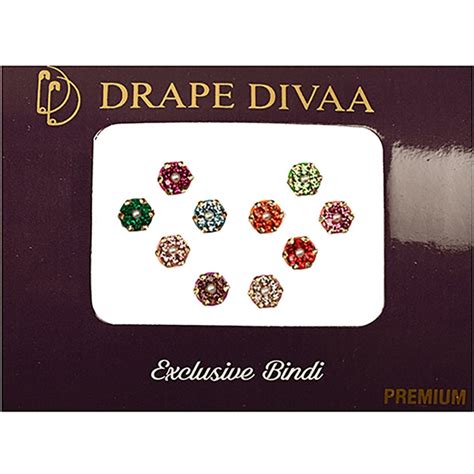 Buy Latest Design Stone Bindi - DD-TI-1140 | Drape Divaa