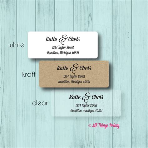 Return Labels Personalized 的图像结果