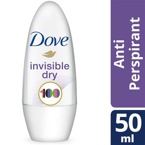 Dove Anti-Perspirant Roll On Invisible Dry 50 ml Online at Best Price ...