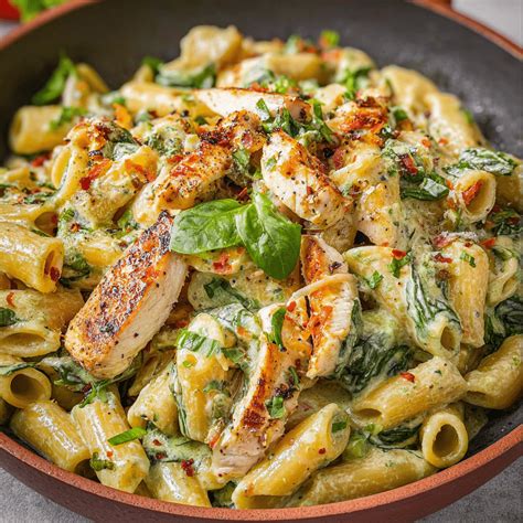 Easy Chicken and Spinach Pasta Recipe to Try
