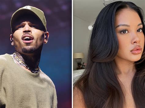 Chris Brown Girl Chris Brown Shows Off Baby Girl Lovely Symphani