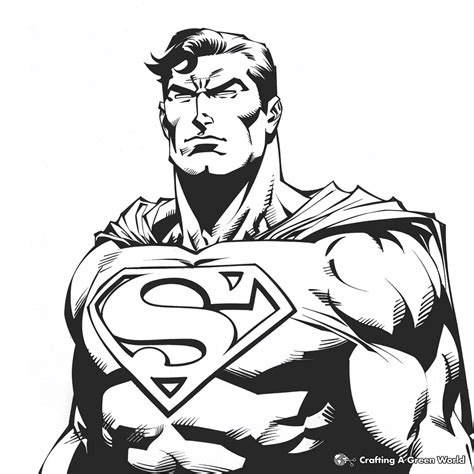 Superman Coloring Pages - Jace Printable
