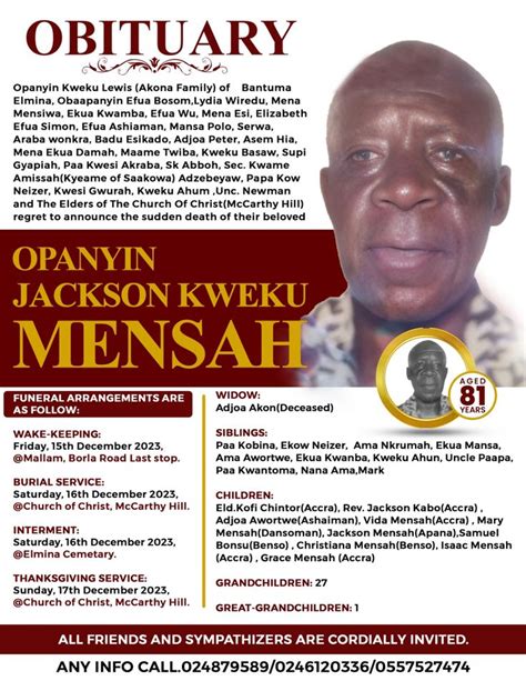 Image result for Obituary Graphics