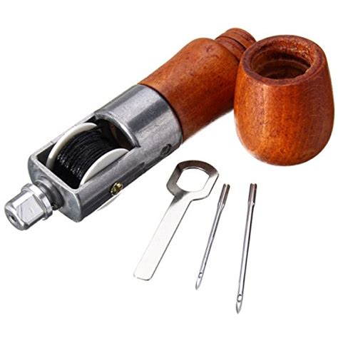 Generic Leather Craft Automatic Lock Stitching Sewing Awl Set with 2 ...