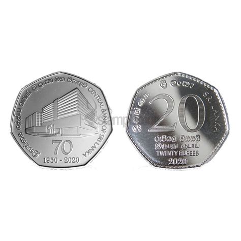 SRI LANKA 20 RUPEES KM# 226 2020 UNC – Stampboxx