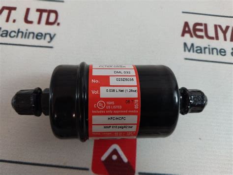 Danfoss Dml 032 Liquid Line Refrigerant Filter-drier 023Z5035 – Aeliya ...