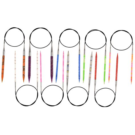 Knitter's Pride-Marblz Fixed Circular Needles 16", Size 5/3.75mm ...