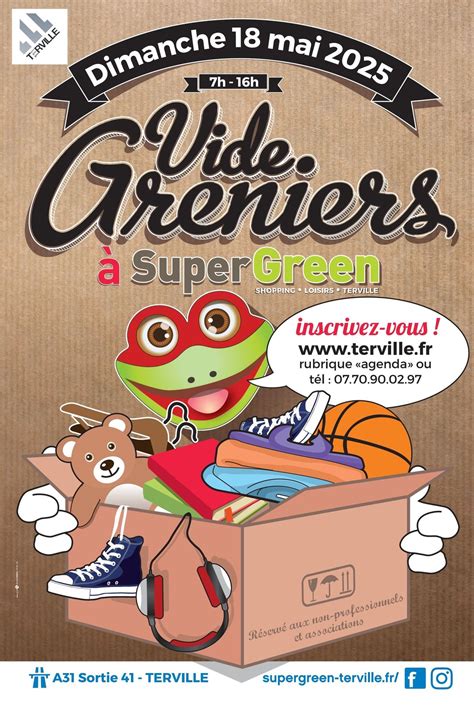 COMPLET - Vide-greniers de Terville Animations, SuperGreen, Rombas, 18 ...