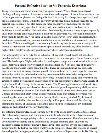 Image result for Personal Reflection Essay Outline