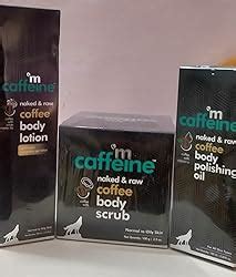 mCaffeine Body Toning & Polishing Kit with Coffee Body Massage Oil ...