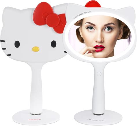 Amazon.com - Impressions Vanity Hello Kitty LED Handheld Makeup Mirror ...