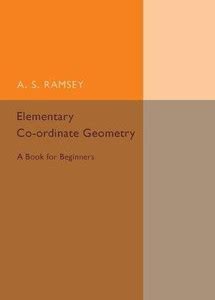 Elementary Co-ordinate Geometry: Buy Elementary Co-ordinate Geometry by ...