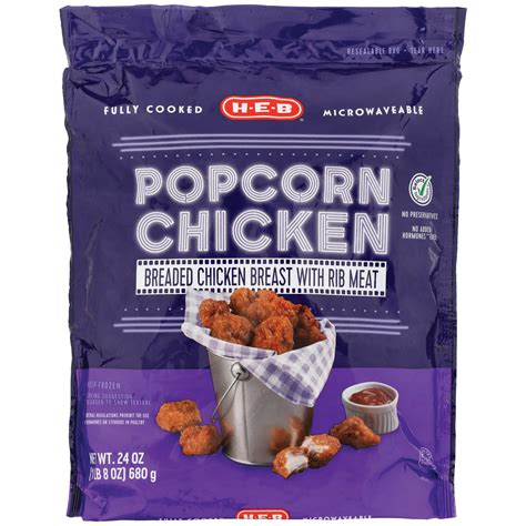 H-E-B Fully Cooked Popcorn Chicken | Fig App