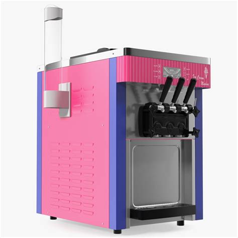 Commercial Ice Cream Maker 3D Model $34 - .3ds .blend .c4d .fbx .max ...